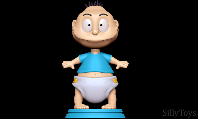 Tommy Pickles - Rugrats 3D-Druckmodell .c4d .max .obj .3ds .fbx .stl .blend 