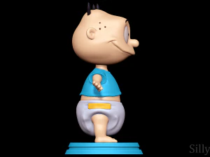 Tommy Pickles - Rugrats 3D Print Model