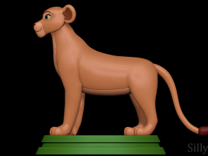 Nala - The Lion King 3Dプリントモデル
