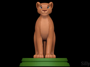 Nala - The Lion King 3D Print Model
