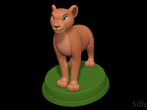 Nala - The Lion King 3Dプリントモデル