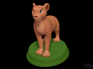 Nala - The Lion King 3D Print Model