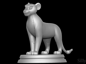 Nala - The Lion King 3Dプリントモデル