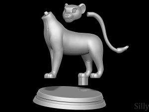 Nala - The Lion King 3Dプリントモデル