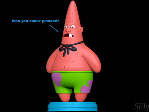 Patrick Star PinHead - SpongeBob SquarePants 3D Print Model