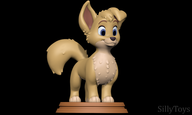 Angel - Lady and the Tramp 2 3D Print Model .c4d .max .obj .3ds .fbx .stl .blend 