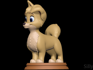 Angel - Lady and the Tramp 2 3D Print Model