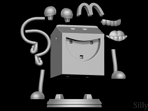 Happy - McDonalds Mascot Modelo de impresión 3D