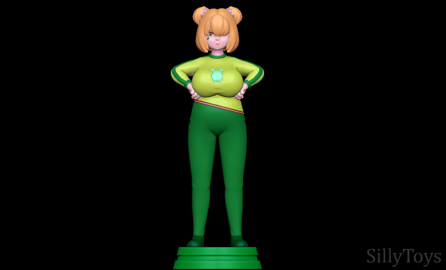 E9 with Yolkian outfit - Valkyrie Drive Mermaid 3D Принт Модель .c4d .max .obj .3ds .fbx .stl .blend 