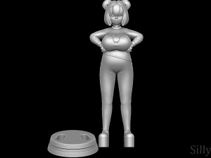 E9 with Yolkian outfit - Valkyrie Drive Mermaid 3D Принт Модель