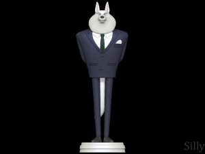 Jimmy Crystal - Sing 2 3D Baskı Modeli
