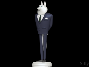 Jimmy Crystal - Sing 2 3D Baskı Modeli