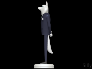 Jimmy Crystal - Sing 2 3D Baskı Modeli