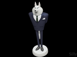 Jimmy Crystal - Sing 2 3D Baskı Modeli