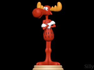 Alce Bullwinkle J Modello di stampa 3D