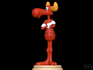 Bullwinkle J moose 3D Print Model