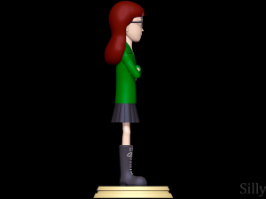 Daria Morgendorffer 3Dプリントモデル