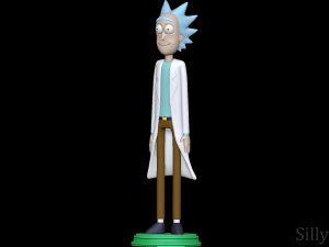 Rick Sanchez - Rick and Morty 3D Print Model
