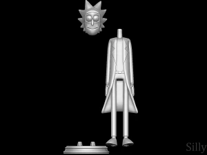 Rick and Morty 3D Print Model