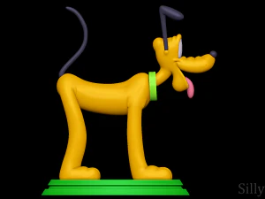 Pluto 3D Print Model