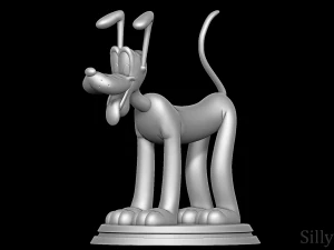 Pluto 3D Print Model