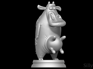 Cow - Cow and Chicken 3D Принт Модель
