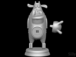 Cow - Cow and Chicken 3D Принт Модель