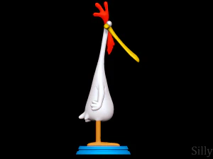 Chicken - Cow and Chicken 3D Print Model