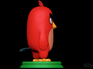 Red - The Angry Birds Movie Modèles 3D en vedette