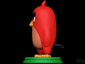 Red - The Angry Birds Movie Modèles 3D en vedette