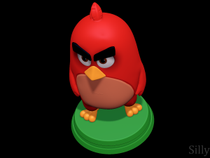 Red - The Angry Birds Movie Modèles 3D en vedette