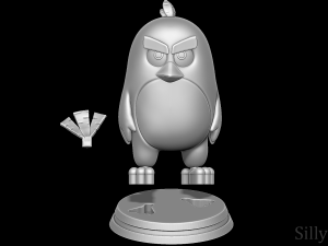 Red - The Angry Birds Movie Modèles 3D en vedette