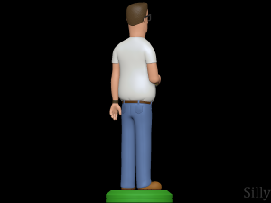 Hank Hill - King of the Hill 3D Print Model