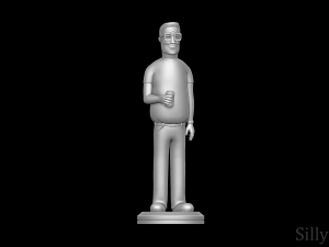Hank Hill - King of the Hill 3D Print Model