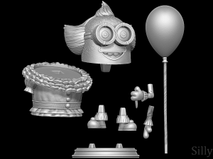 Pennywise Minion 3D Print Model