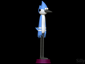 Mordecai - Regular Show 3Dプリントモデル