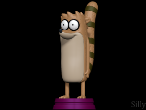 Rigby - Regular Show Modello di stampa 3D