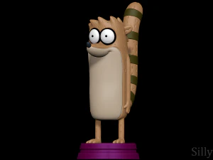 Rigby - Regular Show 3D Print Model