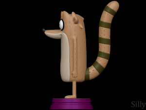 Rigby - Regular Show Modello di stampa 3D