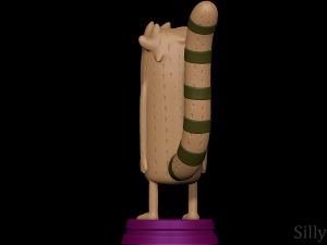 Rigby - Regular Show Modello di stampa 3D
