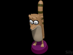Rigby - Regular Show Modello di stampa 3D