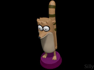 Rigby - Regular Show 3D Print Model