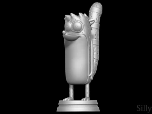Rigby - Regular Show 3D Print Model