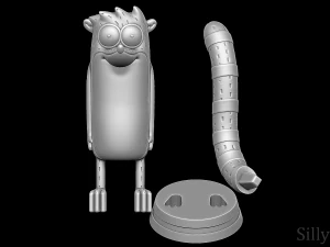 Rigby - Regular Show 3D Print Model