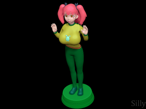 Nene fujinoki Yolkian outfit 3D Print Model