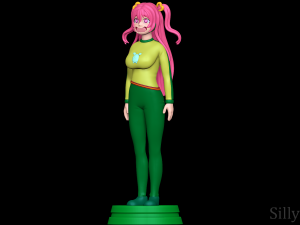 Kuuka Yolkian outfit - Princess Connect ReDive 3D Baskı Modeli