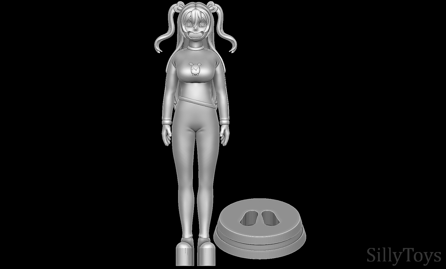 E9 With Yolkian Outfit - Valkyrie Drive Mermaid 3D Print Model by SillyToys