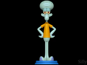 Squidward - SpongeBob SquarePants 3D Print Model