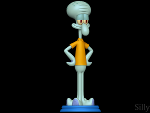 Squidward - SpongeBob SquarePants 3D 프린트 모델