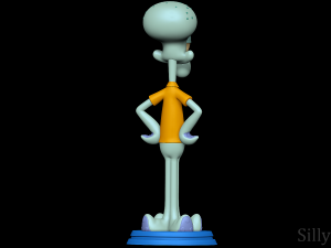Squidward - SpongeBob SquarePants 3D Baskı Modeli